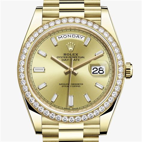 rolex day-date 40 gold listenpreis|40 mm Rolex date just.